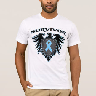 T-shirt Crête de survivant de cancer de la prostate