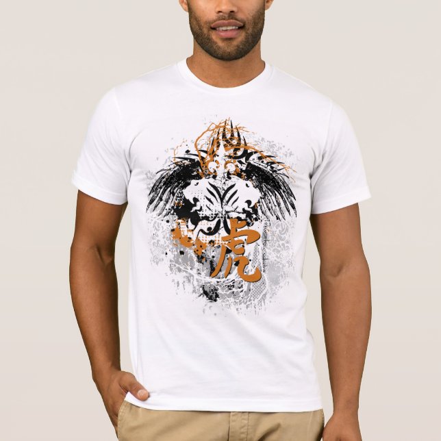 T-shirt Crête de tigre (Devant)