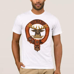 T-shirt Crête et Targe de famille de Gordon de clan