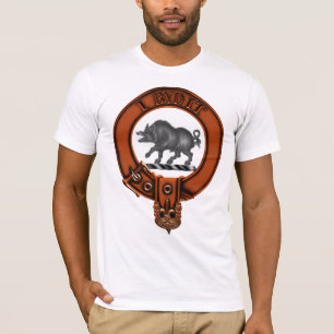 T-shirt Crête et Targe de famille de Nesbitt de clan