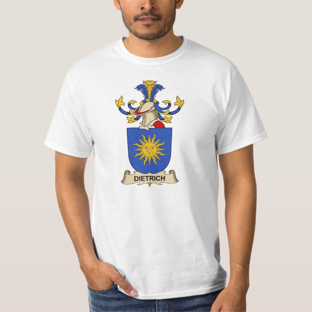 T-shirt Crêtes de famille de Dietrich (Devant)