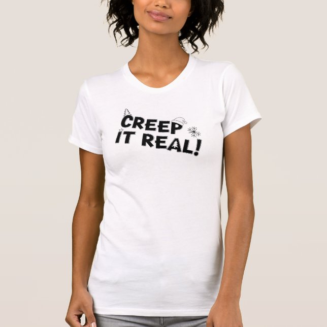 T-shirt Creuse it Real Christmas (Devant)