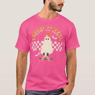 T-shirt Creuse it Véritable Fantôme Halloween saison autom