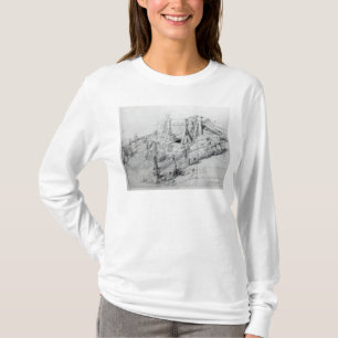 T-shirt Creusement bien dans l'endroit inférieur de