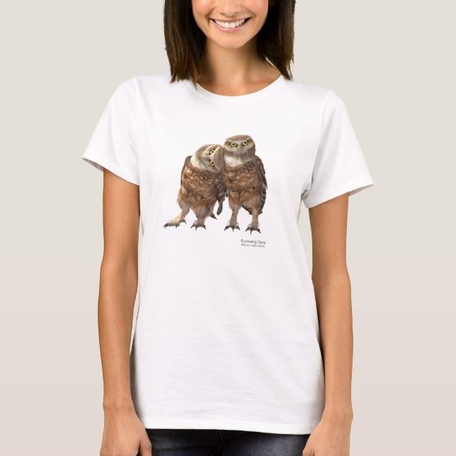 T-shirt Creuser des hiboux (Devant)