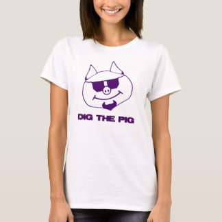 T-shirt Creuser Le Cochon Violet