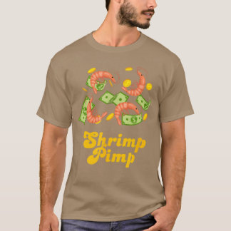 T-shirt Crevette Pimp Crevette Cerise Aquarium Neocaridina