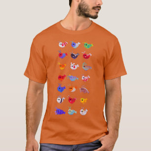 T-shirt crevettes d'eau douce