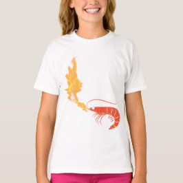 T-shirt Crevettes en feu