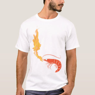T-shirt Crevettes en feu