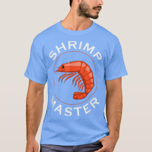 T-shirt Crevettes Maître Ironique Dire Prawes Fruits de me