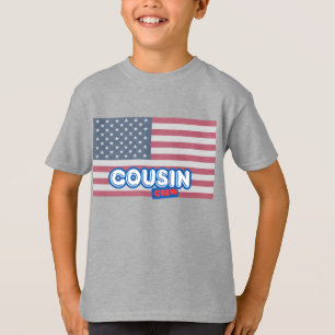 T-shirt Crew Cousin USA