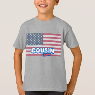 T-shirt Crew Cousin USA