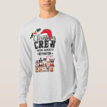 T-shirt Crew de Noël Hommes