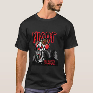 T-shirt Cri de nuit Le Clown diabolique V2