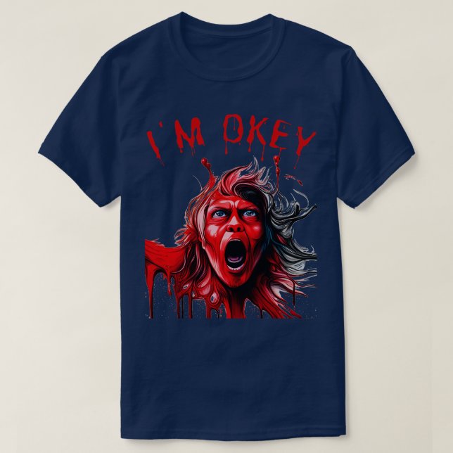 T-shirt Cri rouge (Design devant)