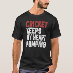 T-shirt Cricke pour hommes femmes Cricket barbu père entra