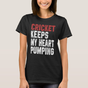 T-shirt Cricke Pour Hommes Femmes Porté Cricket Papa Entra