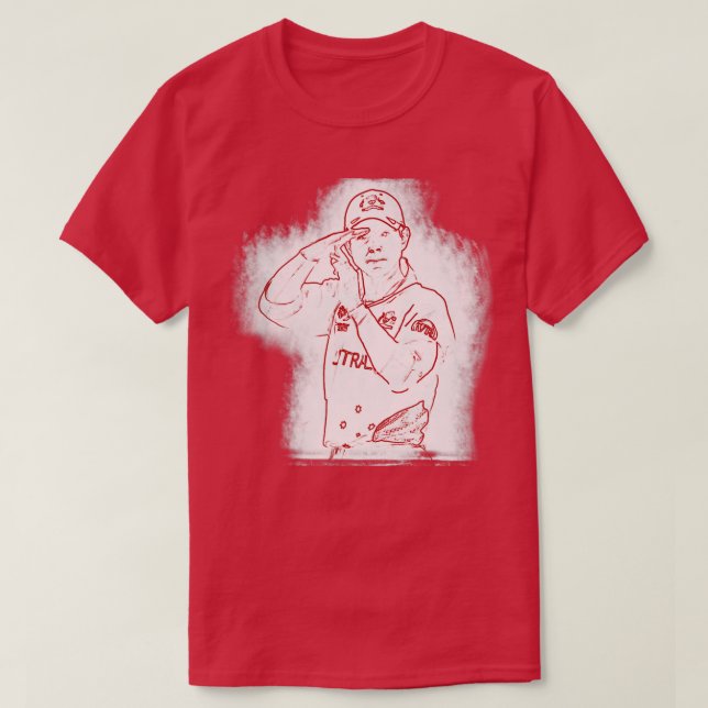 T-shirt Cricket Apportez-le Ponting Art j4 (Design devant)