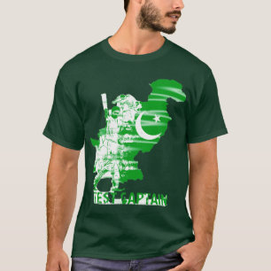 T-shirt Cricket au Pakistan
