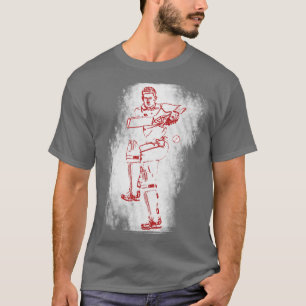 T-shirt Cricket batteur Art j5