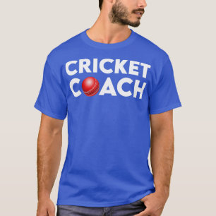 T-shirt Cricket coach