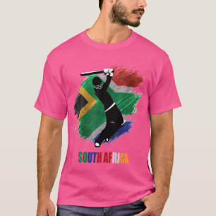 T-shirt Cricket d'Afrique du Sud
