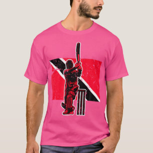 T-shirt Cricket De Trinité-Et-Tobago
