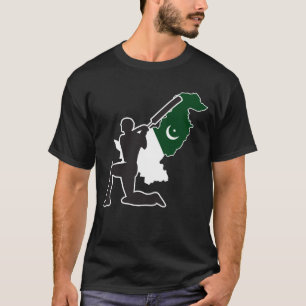 T-shirt Cricket du Pakistan, cadeau de cricket du Pakistan