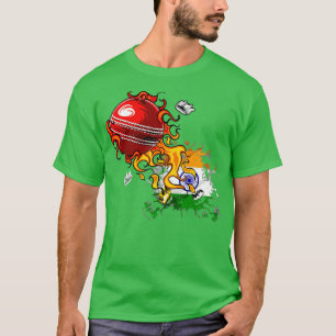 T-shirt Cricket en Inde