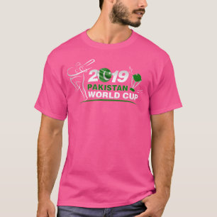 T-shirt Cricket fan du Pakistan