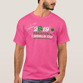 T-shirt Cricket fan du Pakistan