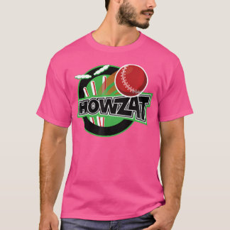 T-shirt Cricket Howzat Wicket Stumets Ball Appel Sports