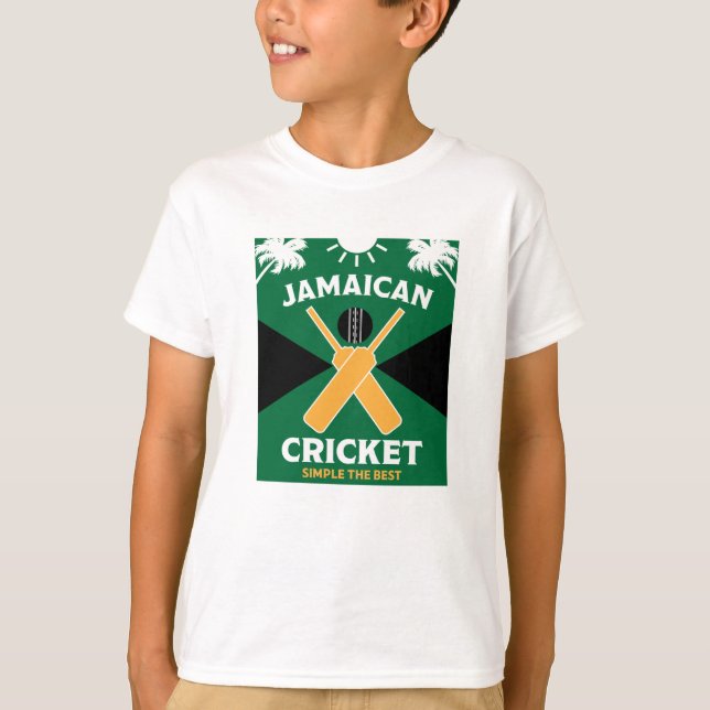 T-shirt Cricket jamaïcain (Devant)