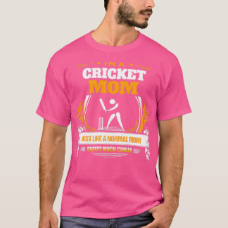 T-shirt Cricket Maman Cadeau de Noël ou Anniversaire prése
