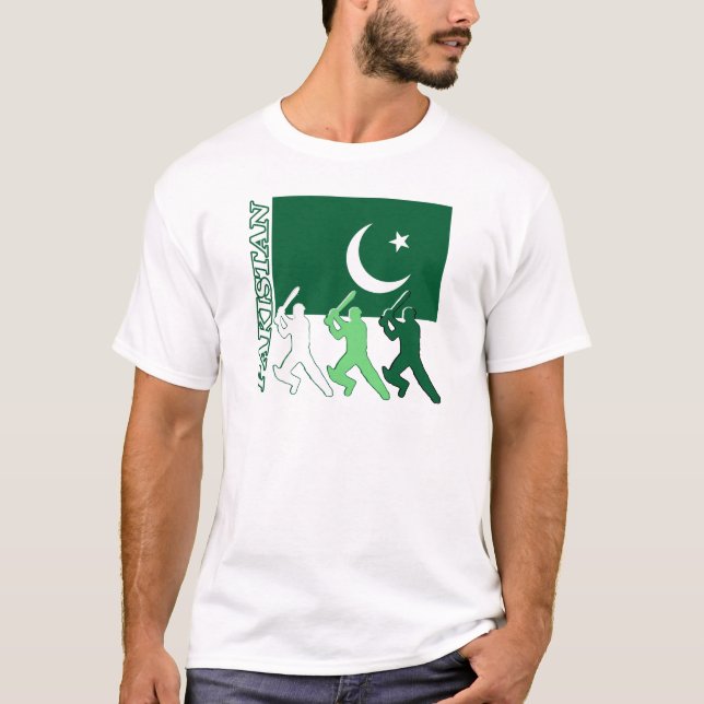 T-shirt Cricket Pakistan (Devant)