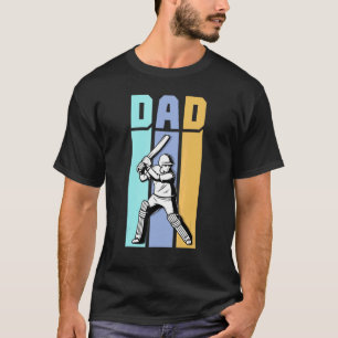 T-shirt Cricket Papa Sport Jersey Cricket Ball Chaussures