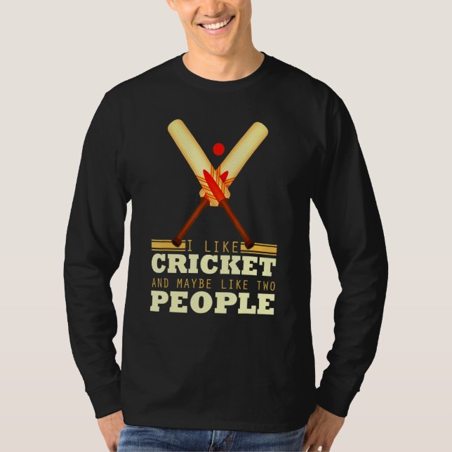 T-shirt Cricket Sport Jersey Cricket Chaussures Cricket Ba (Devant)
