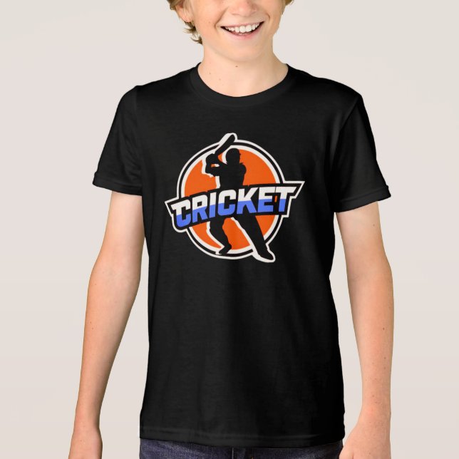 T-Shirt Cricket  Tri-Blend Shirt (Vorderseite)