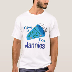 T-shirt Criez pour Nannies