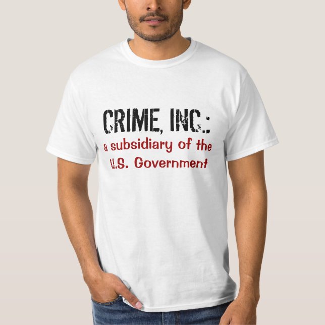 T-shirt CRIME, Inc. (Devant)