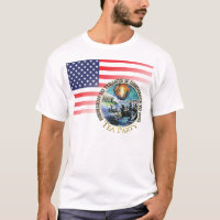 Crime Inc Tea Party Tee - shirt de la rébellion