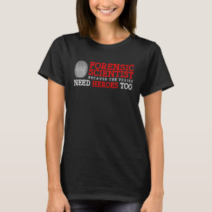 T-shirt Criminalistique Médecine légale et Science médico-
