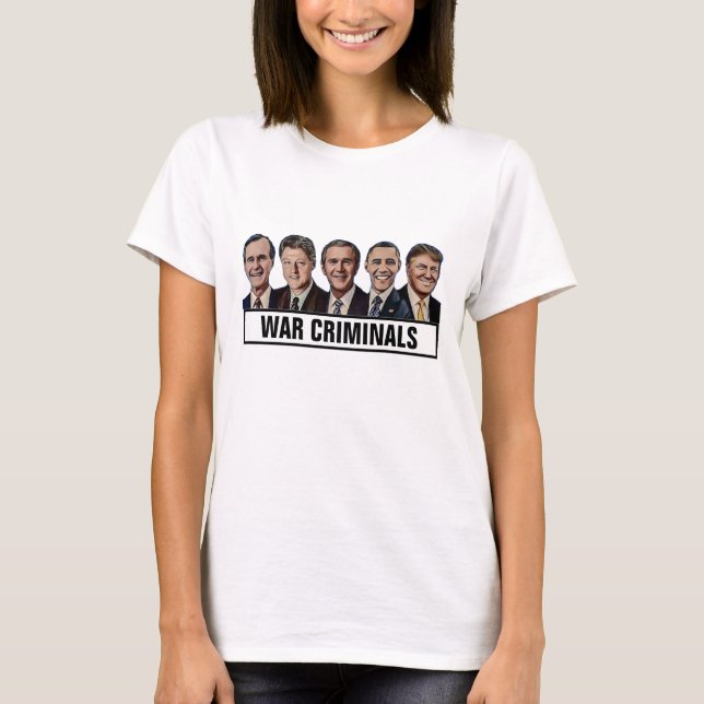 T-shirt Criminels de guerre (Devant)