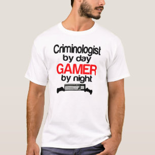 T-shirt Criminologue par Joueur de jour par nuit