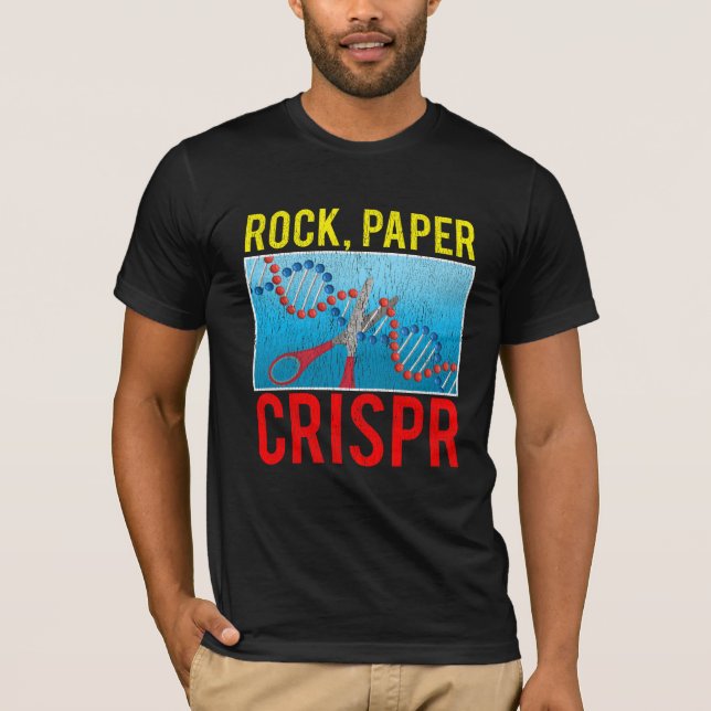 T-shirt Crispr Funny Biologie Étudiante Biologiste Scienti (Devant)