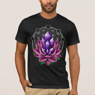 T-shirt Cristal spirituel Lotus