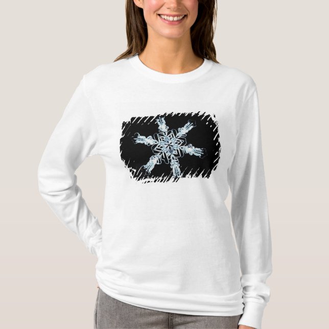 T-shirt Cristal stellaire de neige (Devant)