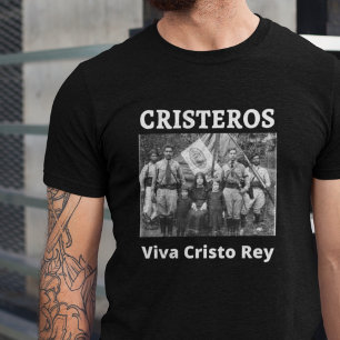 T-shirt Cristeros Viva Cristo Rey catholique