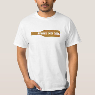 T-shirt Critique amateur de bière